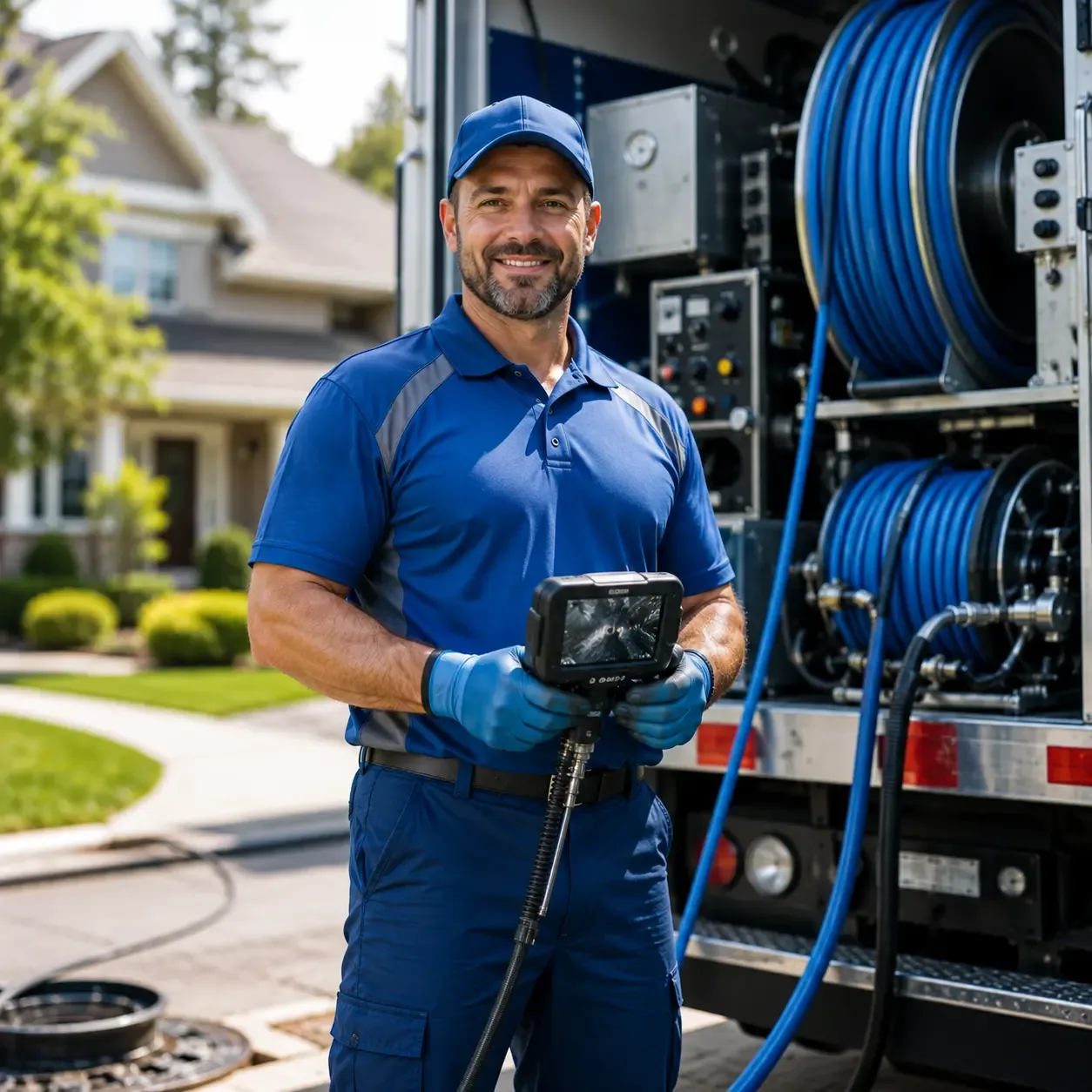 Local outdoor drain cleaning specialists in Goetzville, MI